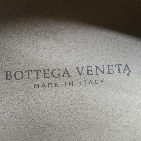 Bottega Veneta Men\'s Sage Green Intrecciato Suede Slip On Sneakers Sz 12 w/ COA main image 4